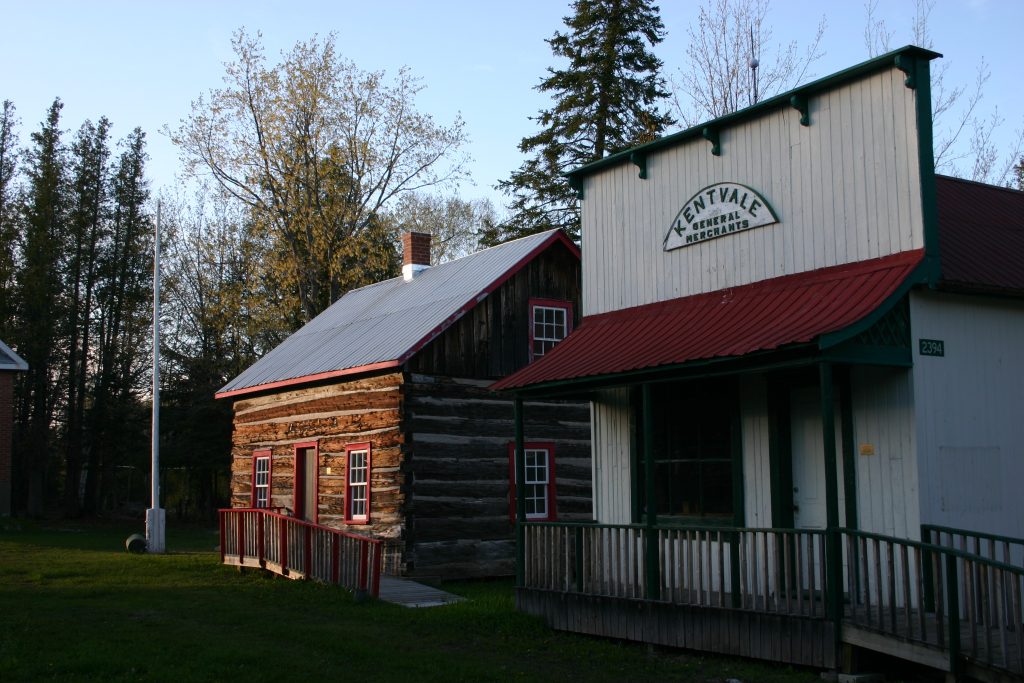 St. Joseph Island Museum photo of some museum buildings