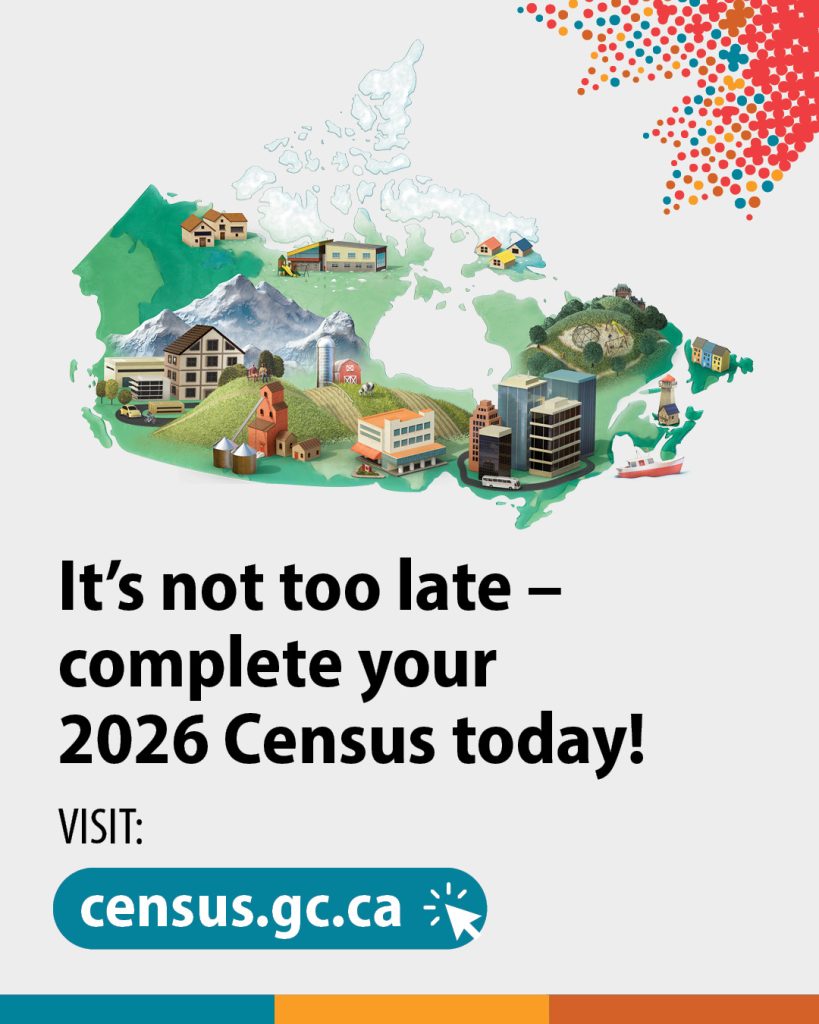 Image reminding people that it is not too late to complete the 2026 Census.